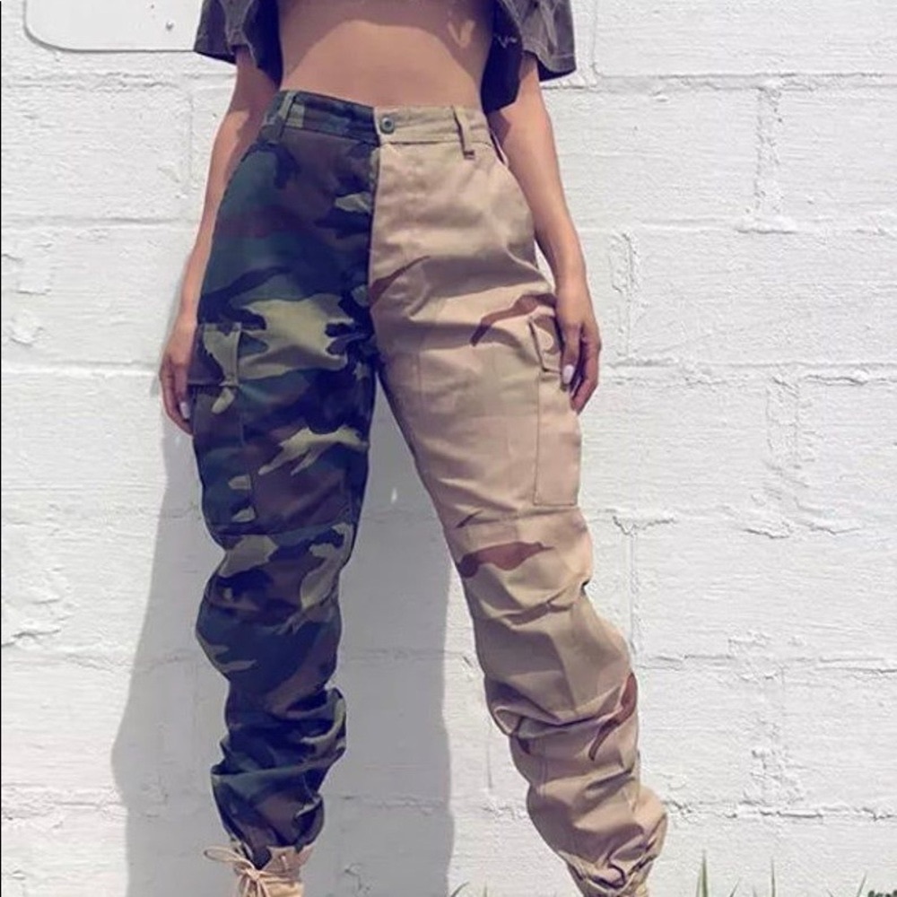 XXIII women’s two toned camo pants. Purchased from Culture Kings. Brand new